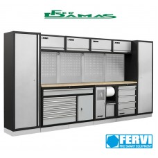 ARREDAMENTO MODULARE PER OFFICINA FERVI ART. A007V